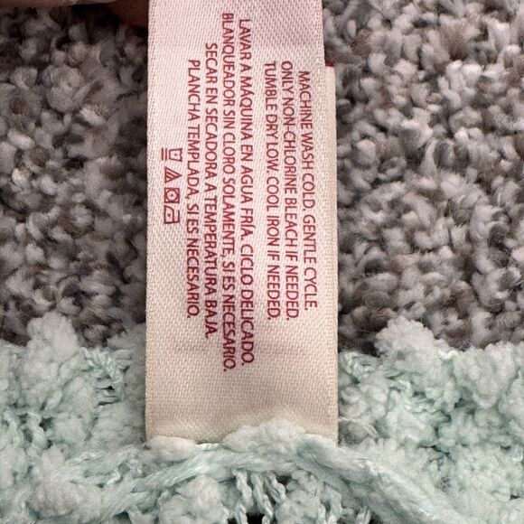 Cottagecore Popcorn Sweater Large 11-13 Lace Fairycore Soft Girl Feminine Dainty - Picture 8 of 9